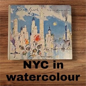 SALE!! New York city on many waters art book. 4